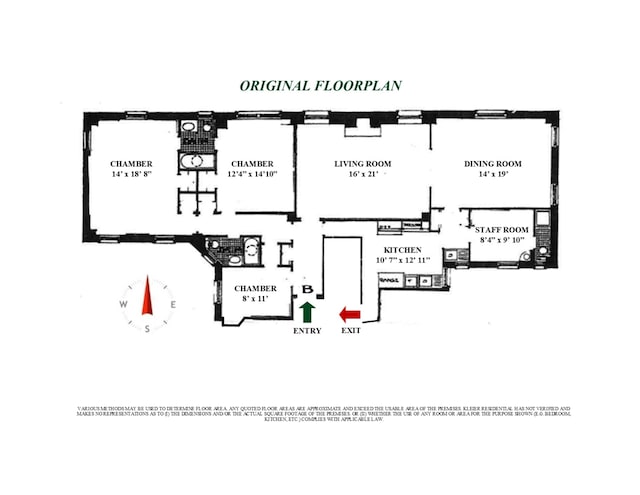 45 E 62nd St Unit 2B, New York City, NY 10065 - home floor plan