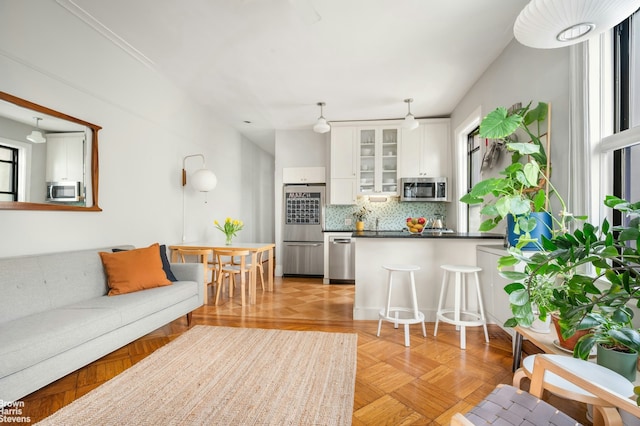 view of living room