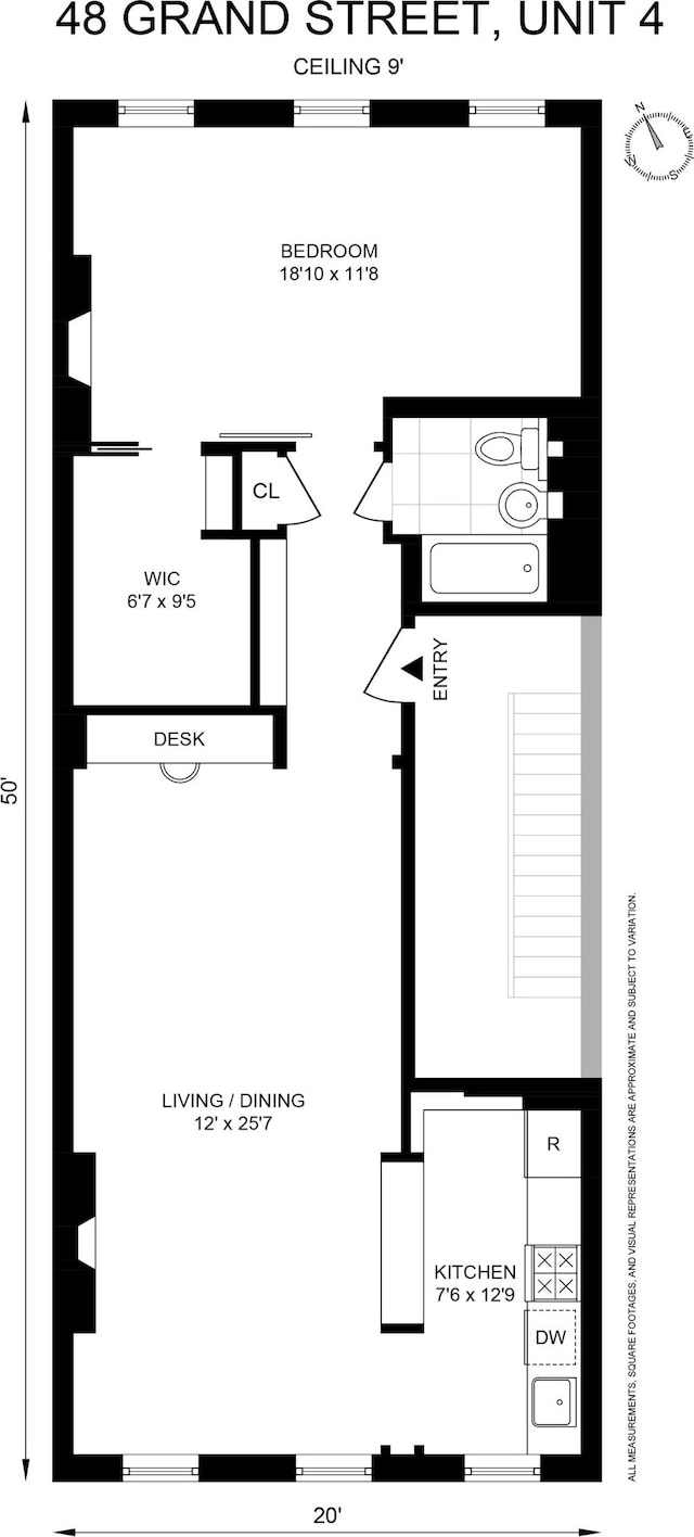 floor plan / room layout