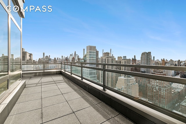 450 E 83rd St Unit Ph1B, New York City, NY 10028 - balcony featuring a view of city