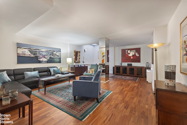 112 E 83rd St Unit 1B, New York City, NY 10028 - living room with wood finished floors