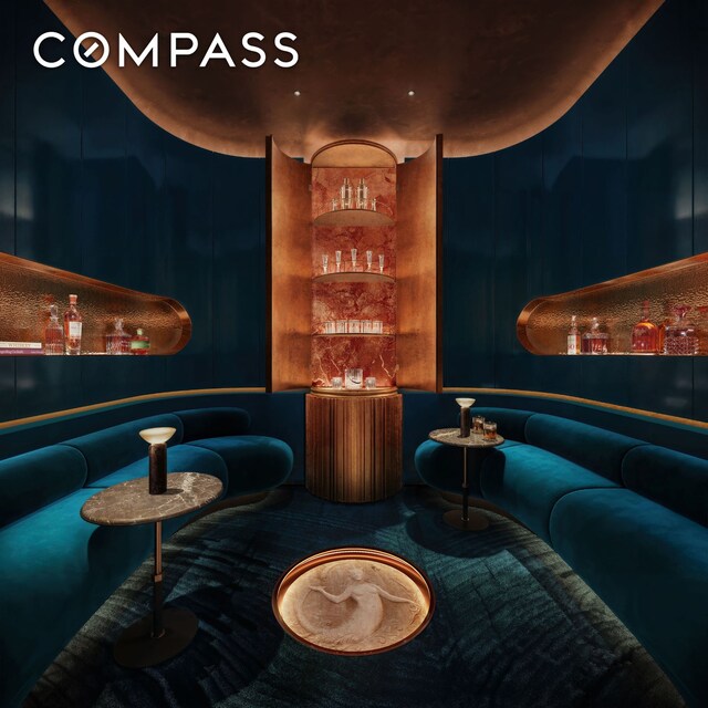 201 E 23rd St Unit 10D, New York City, NY 10010 - bar featuring carpet