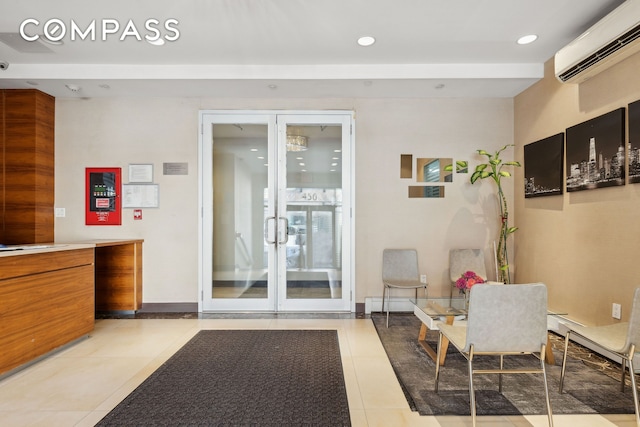 456 W 167th St Unit 7C, New York City, NY 10032 - community lobby featuring recessed lighting