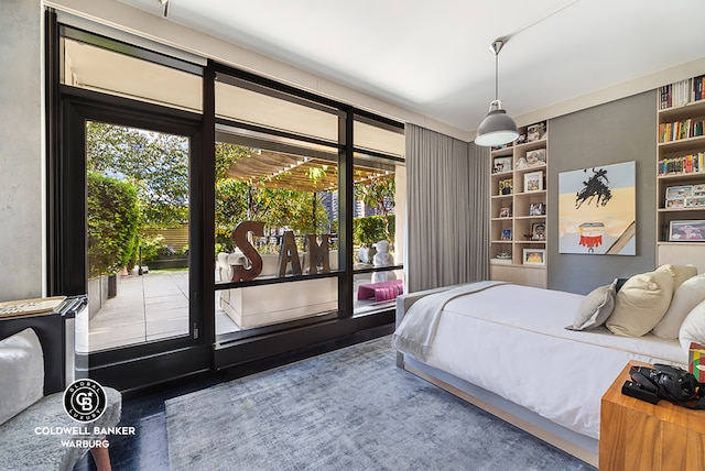 170 E End Ave Unit 8/9E, New York City, NY 10128 - bedroom featuring wood finished floors