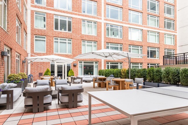 205 E 85th St Unit 7-B, New York City, NY 10028 - view of patio with an outdoor living space
