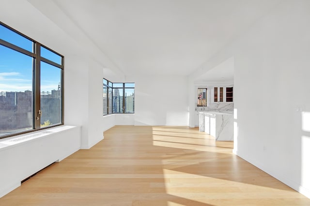 269 W 87th St Unit 14-A, New York City, NY 10024 - spare room with light wood-style floors