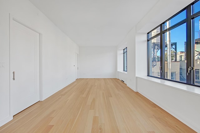 269 W 87th St Unit 14-A, New York City, NY 10024 - unfurnished room with baseboards, a wealth of natural light, and wood finished floors