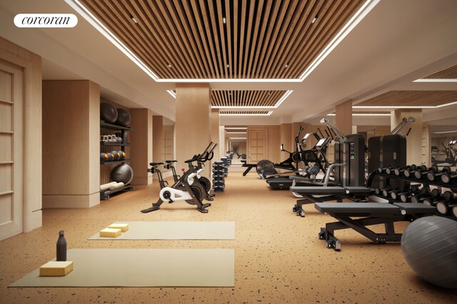16 5th Ave Unit 6, New York City, NY 10011 - exercise room featuring visible vents