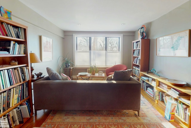 2244 Bronx Park E Unit 1B, New York City, NY 10467 - sitting room featuring wood finished floors