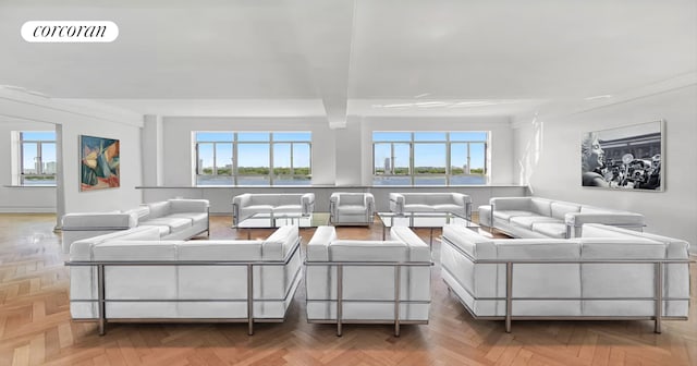 140 Riverside Dr Unit 11A, New York City, NY 10024 - living area with healthy amount of natural light