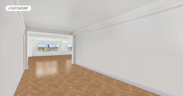 140 Riverside Dr Unit 11A, New York City, NY 10024 - spare room featuring baseboards