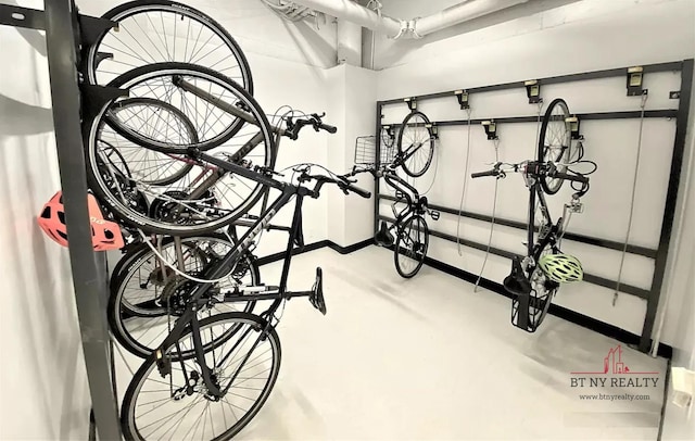 350 W 50th St Unit 6-R, New York City, NY 10019 - garage with baseboards