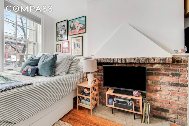 352 W 12th St Unit 5D, New York City, NY 10014 - living area with wood finished floors