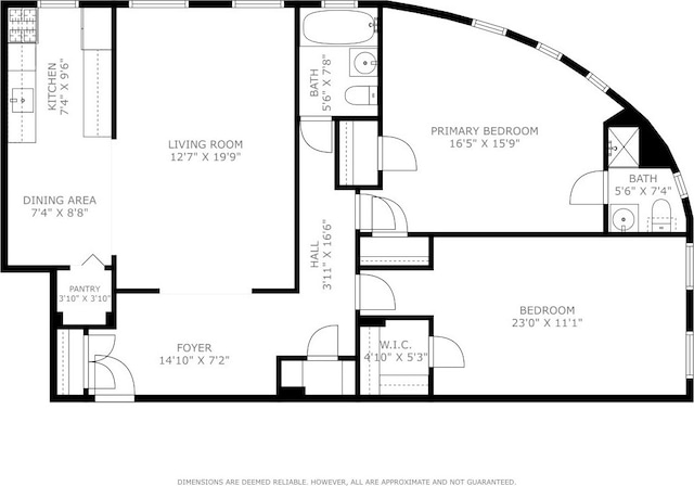 9437 Shore Rd Unit A1, New York City, NY 11209 - home floor plan