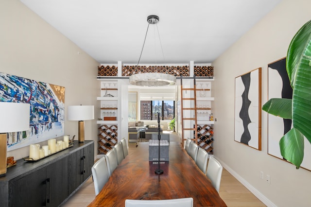 269 W 87th St Phb, Phb, New York City, NY 10024 - dining room featuring light wood finished floors and baseboards