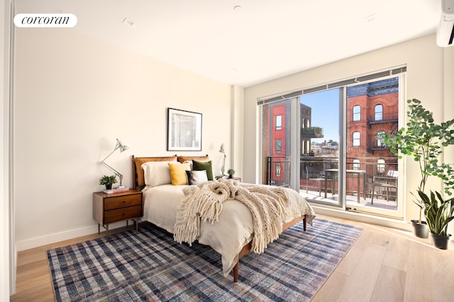 1122 Lafayette Ave Unit 3A, New York City, NY 11221 - bedroom with wood finished floors and baseboards