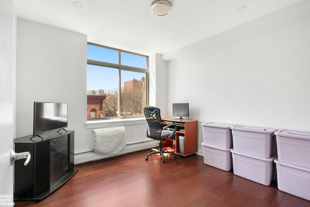 130 Bradhurst Ave Unit 611, New York City, NY 10039 - office space featuring wood finished floors and baseboard heating