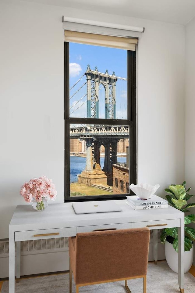 1 Main St Unit 7H, New York City, NY 11201 - interior details featuring radiator