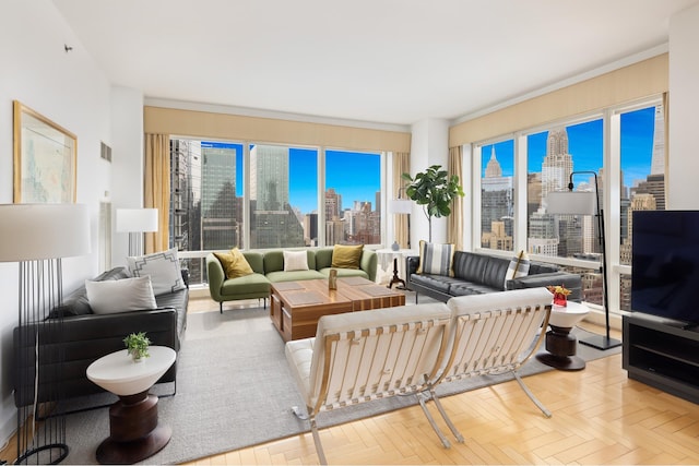 view of living room