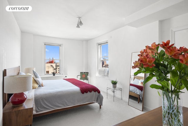 310 Riverside Dr Unit 2009, New York City, NY 10025 - carpeted bedroom featuring multiple windows and baseboards