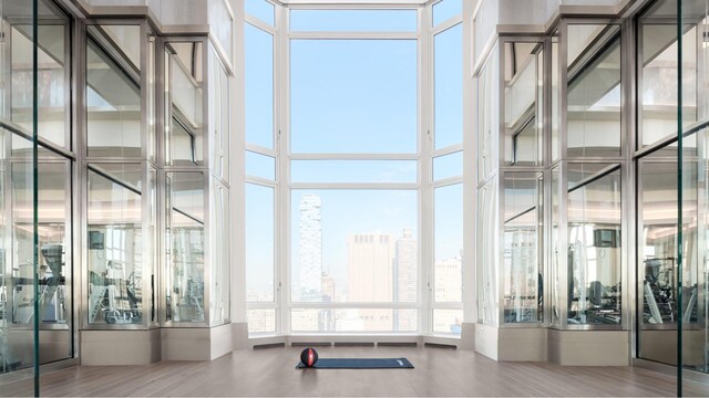 view of community lobby
