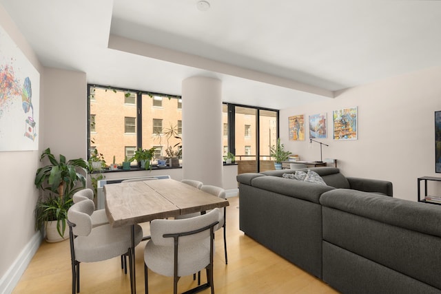 211 Madison Ave Unit 5B, New York City, NY 10016 - living area with light wood-type flooring and plenty of natural light