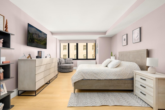 211 Madison Ave Unit 5B, New York City, NY 10016 - bedroom featuring light wood finished floors