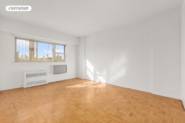 609 Columbus Ave Unit 12F, New York City, NY 10024 - spare room with radiator and baseboards