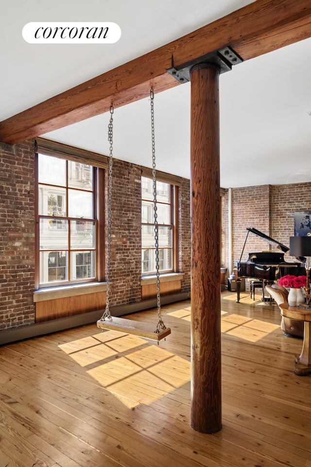 30 Crosby St Unit 4A, New York City, NY 10013 - detailed view of wood finished floors and recessed lighting