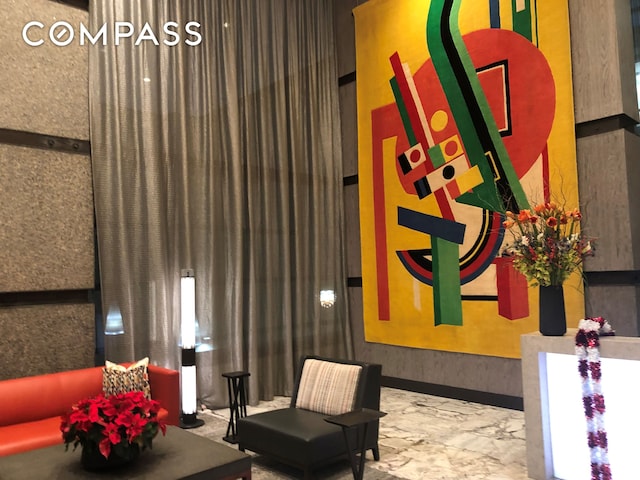 view of community lobby
