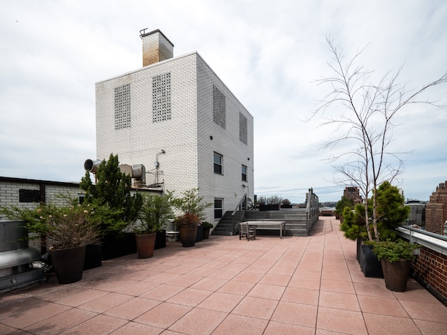 360 W 22nd St Unit 8N, New York City, NY 10011 - view of patio