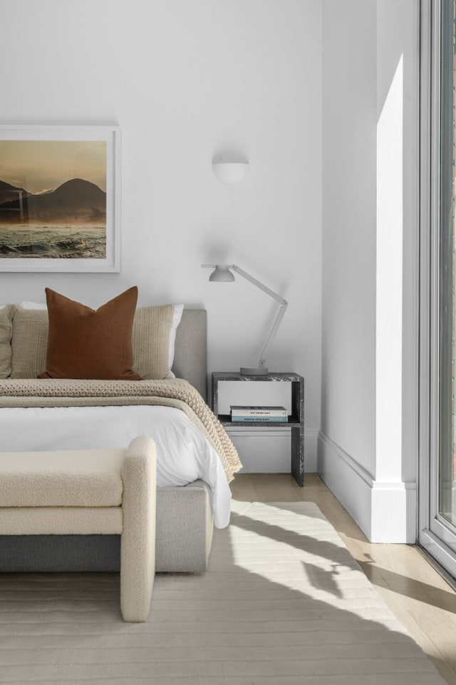 141 5th Ave Unit 3A, New York City, NY 10010 - bedroom featuring wood finished floors and baseboards