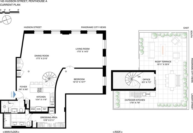 165 Hudson St Pha, Pha, New York City, NY 10013 - room layout