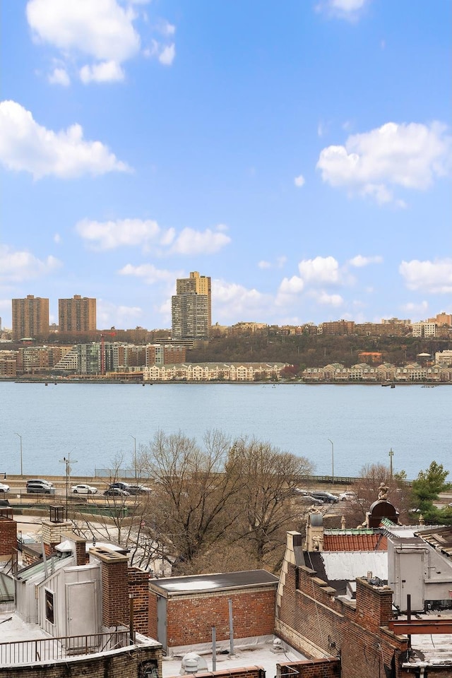 277 W End Ave Unit 9E, New York City, NY 10023 - water view featuring nearby urban area