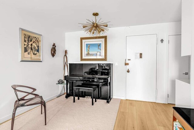 444 E 86th St Unit 21J, New York City, NY 10028 - interior space featuring light wood-style flooring and baseboards