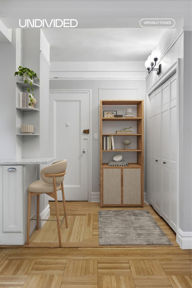 130 E 94th St Unit 2-E, New York City, NY 10128 - entrance foyer featuring baseboards
