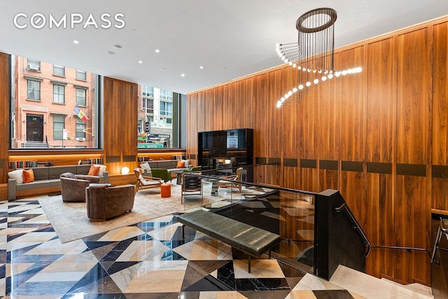 view of building lobby