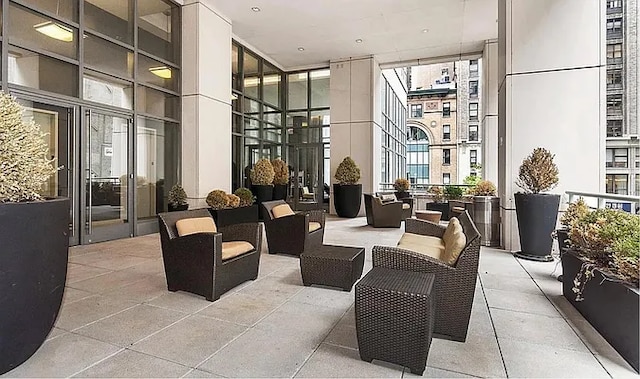 325 5th Ave Unit 34D, New York City, NY 10016 - common area with a high ceiling