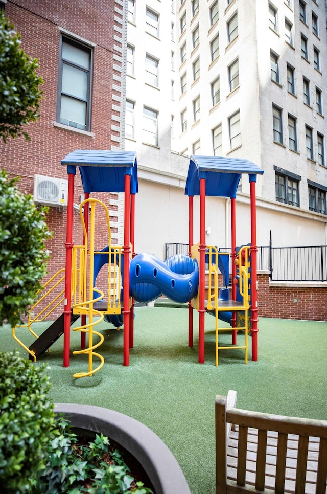 view of communal playground
