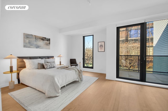 28 Huntington St, New York City, NY 11231 - bedroom with wood finished floors and baseboards