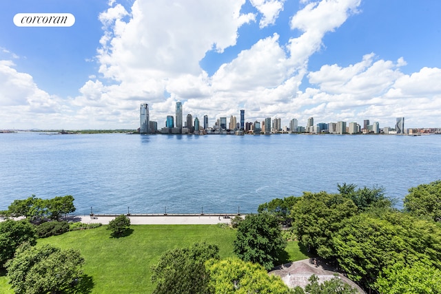 20 River Ter Unit 9M, New York City, NY 10282 - view of water feature with a view of city