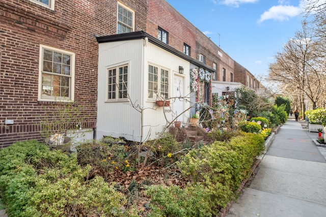 39-39 46th St, New York City, NY 11104 - view of home's exterior featuring brick siding