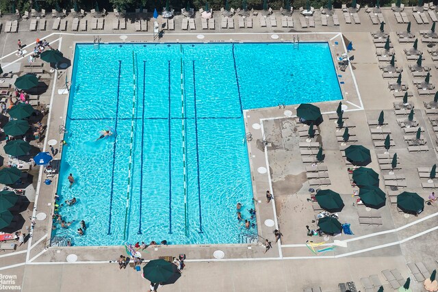 5800 Arlington Ave Unit 7L, New York City, NY 10471 - aerial view of a pool area