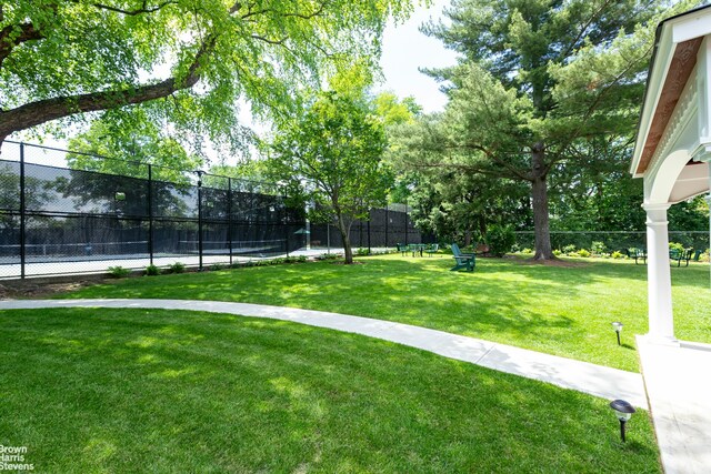 5800 Arlington Ave Unit 7L, New York City, NY 10471 - view of yard with a tennis court
