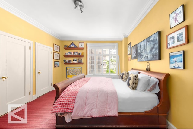 115 E 67th St Unit 3D/4D, New York City, NY 10065 - bedroom with crown molding