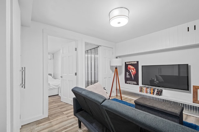 206A 29th St, New York City, NY 11232 - living area featuring wood finished floors