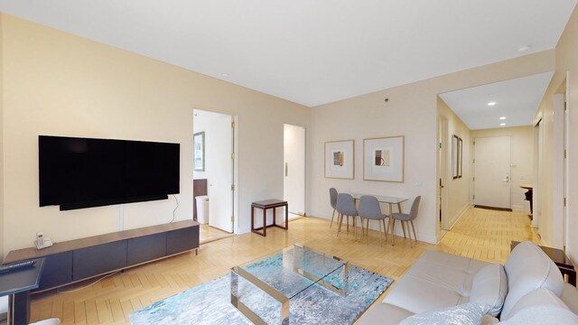 845 United Nations Plz Unit 7-H, New York City, NY 10017 - living room with recessed lighting