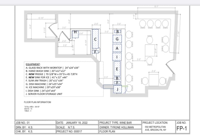 550 Metropolitan Avenue Commercial, New York City, NY 11211 - room layout