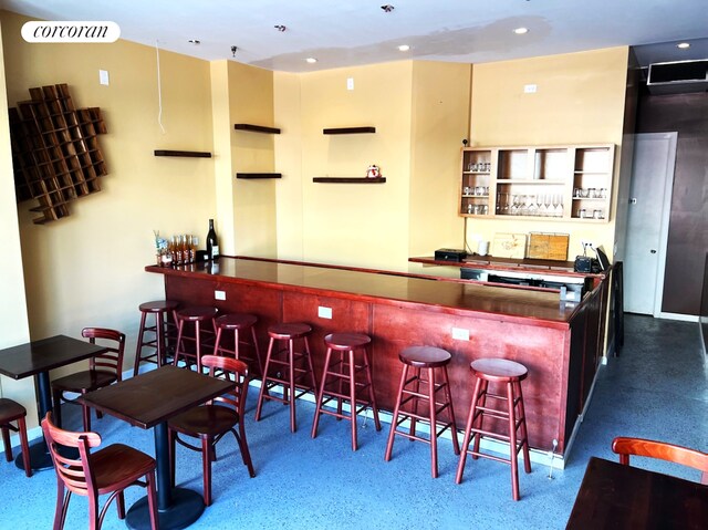 550 Metropolitan Avenue Commercial, New York City, NY 11211 - indoor dry bar featuring recessed lighting