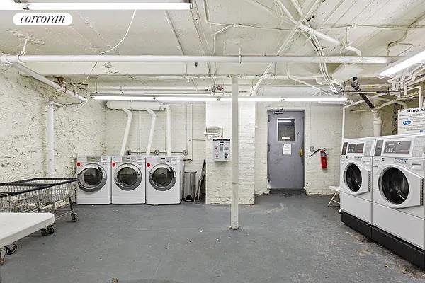 55 Hicks St Unit 3, New York City, NY 11201 - community laundry with separate washer and dryer